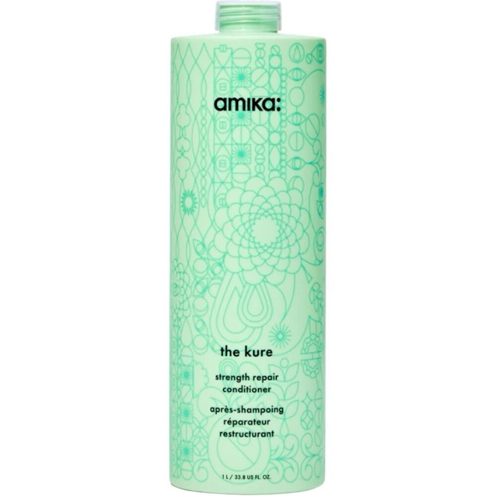 Amika The Kure Salon(Jumbo) Size 1 Litre With Pump Repair Conditioner New